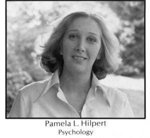 Yearbook photo of Pamela L Hilpert Psychology