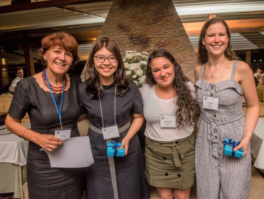 winners of the Renee Scialom Cary Award for Study Abroad Students